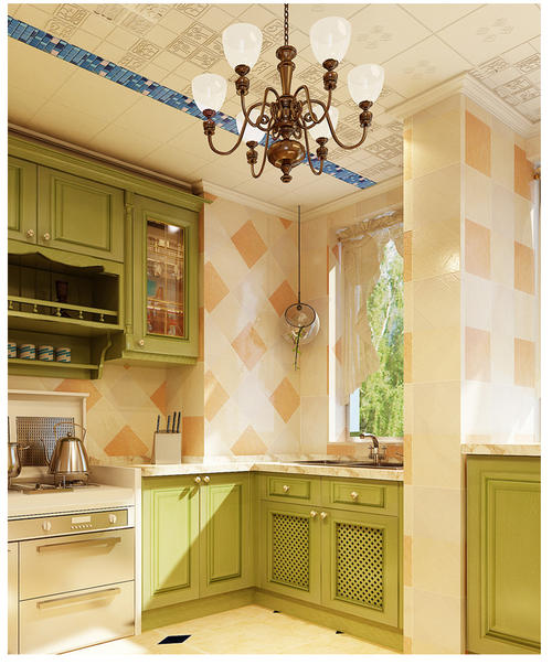 鋁扣板吊頂拉絲板-鋁扣板吊頂拉絲多長-拉絲鋁扣板吊頂圖片