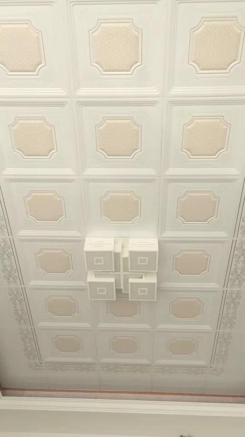 鋁扣板吊頂二級頂圖片-鋁扣板吊頂安裝浴霸