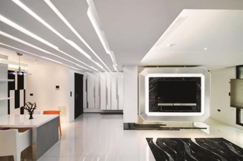 室內吊頂鋁扣板吊頂-室內可用鋁扣板吊頂嗎-造型鋁扣板室內吊頂