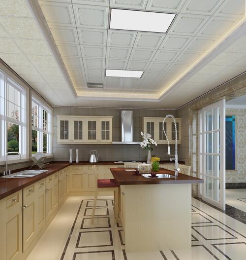 客廳吊頂鋁扣板有什么圖片-帶著300*300鋁扣板吊頂圖片來參戰