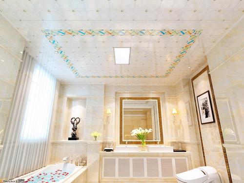 豪華大廳集成吊頂-鋁扣板集成吊頂適合裝哪里