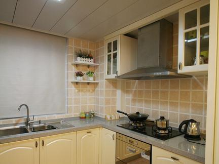 小廚房集成吊頂效果圖-室內鋁扣板廠家分享鋁扣板吊頂效果圖