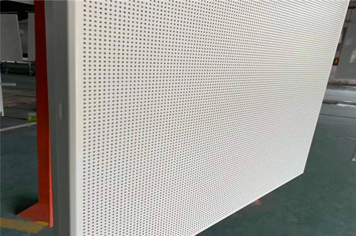 鋁扣板白色黑邊