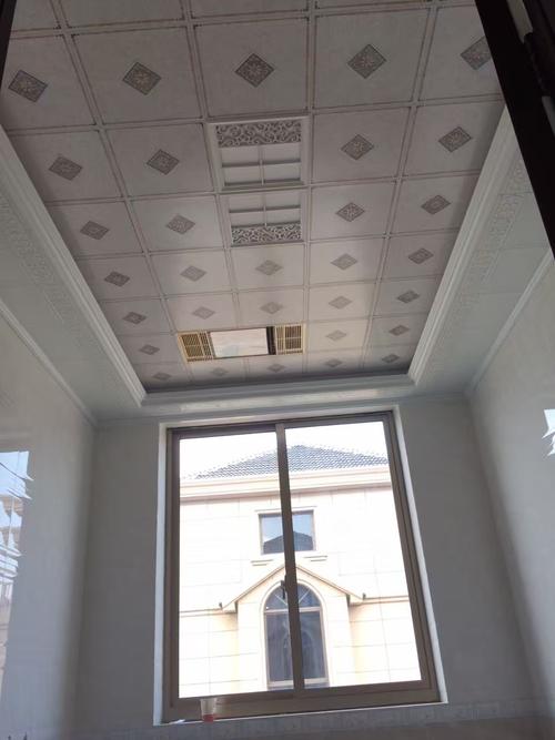 復古鋁扣板吊頂效果圖-現代簡約鋁扣板吊頂效果圖