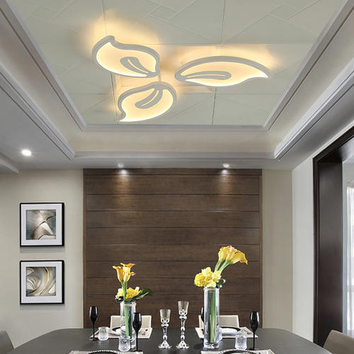 客廳吊鋁扣板平板圖-鋁扣板平吊客廳吊頂效果圖-客廳鋁扣板吊平