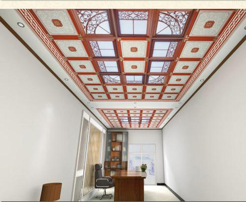 客廳吊鋁扣板平板圖-客廳裝鋁扣板吊頂好看嗎