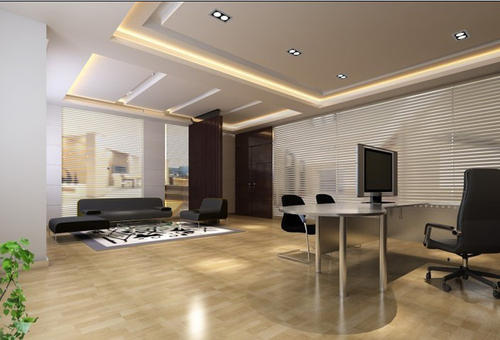 辦公室鋁扣板吊頂效果圖-辦公室鋁扣板廠家講講辦公室吊頂材料有哪些