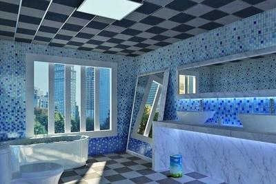 衛生間廚鋁扣板效果圖-室內鋁扣板廠家分享鋁扣板吊頂效果圖