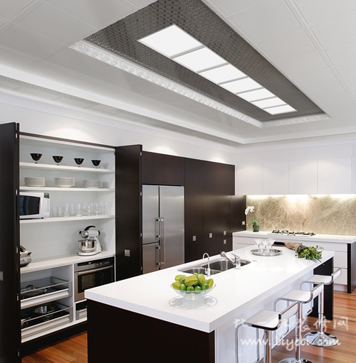 廚房吊頂鋁扣板材料-廚房集成吊頂材料這么多