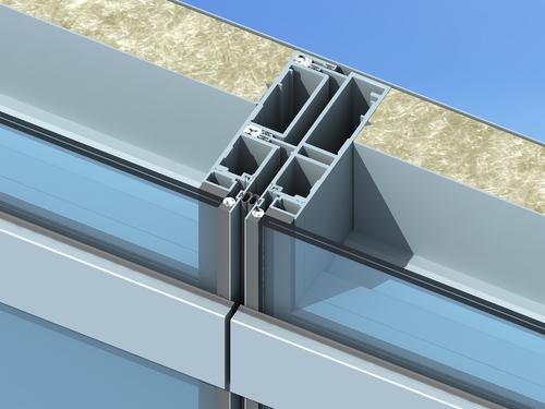 型材鋁扣板-仿木紋型材鋁方通吊頂裝飾系統