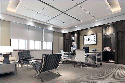 工程鋁扣板天花-佛山美利龍寫字樓組合天花工程