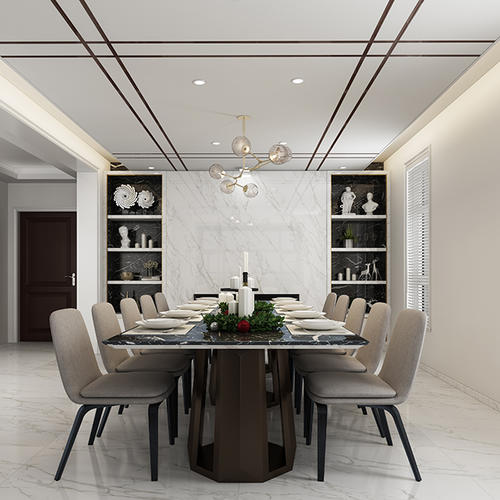 鋁扣板吊頂大板-中式鋁扣板吊頂