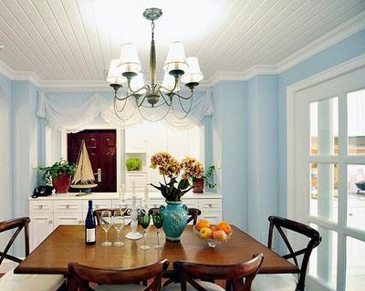 北歐風格集成吊頂效果圖-帶鋁扣板一級吊頂效果圖來參賽