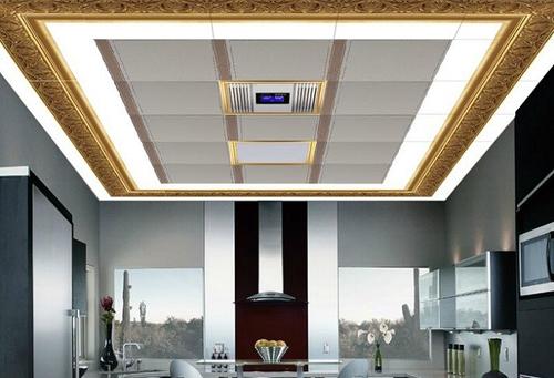 歐鋪集成吊頂-帶鋁扣板一級吊頂效果圖來參賽