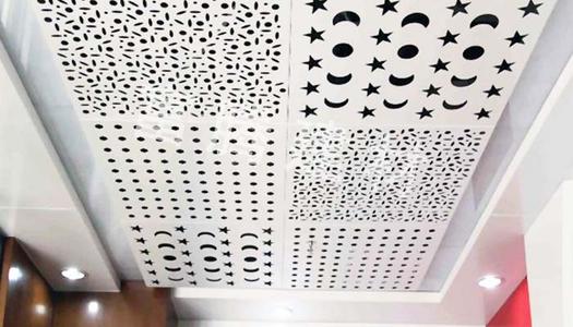 鋁扣板的特色-佛山鋁天花廠家講滾涂鋁扣板的特點