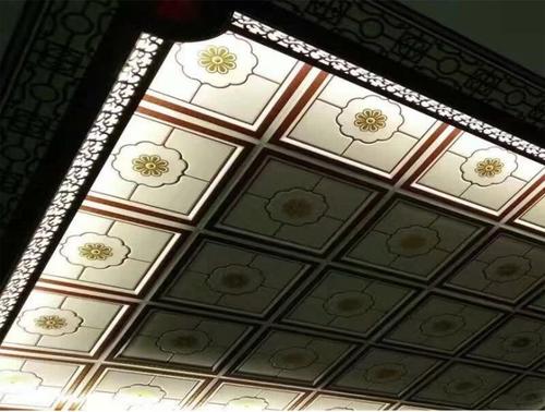 鋁扣板二級吊頂效果圖-帶鋁扣板一級吊頂效果圖來參賽
