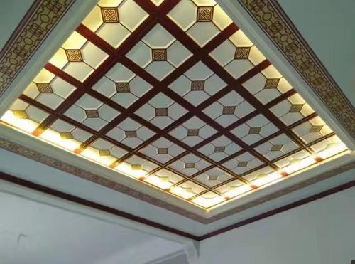 臥室二級集成吊頂-多款臥室集成鋁扣板吊頂效果圖