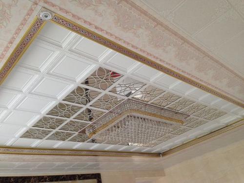 歐式藝術集成吊頂-簡歐式鋁扣板吊頂效果圖好看嗎