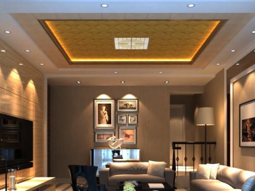 金餐廳集成吊頂-怎么裝鋁扣板集成吊頂
