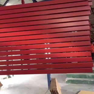 紅色鋁扣板圖片-工程鋁扣板生產廠家教你五步安裝鋁格柵天花