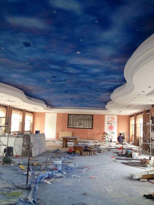 集成吊頂大堂-除了走廊過道鋁扣板吊頂