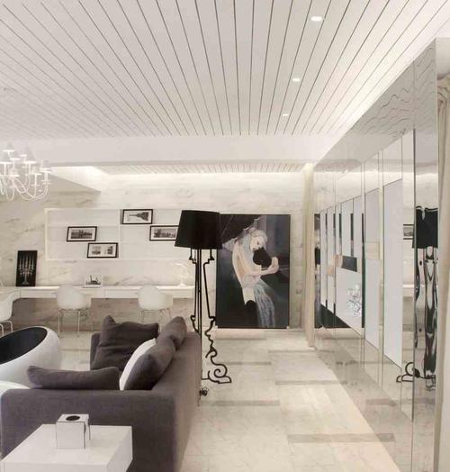 白色墻面鋁扣板-廚房鋁扣板吊頂廠家給你從兩個方面看看廚衛顏色怎么選