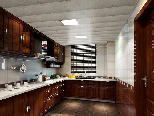廚房鋁合金吊頂鋁扣板價格-想知道廚房吊頂材料怎么選