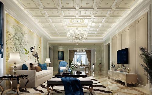 集成吊頂全屋整裝-鋁扣板集成吊頂效果圖