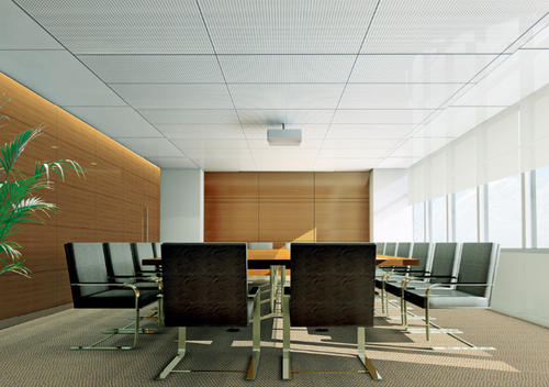 鋁扣板工程吊頂-商場鋁方通吊頂