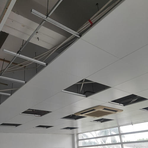 600x600鋁扣板吊頂效果圖-現代簡約鋁扣板吊頂效果圖
