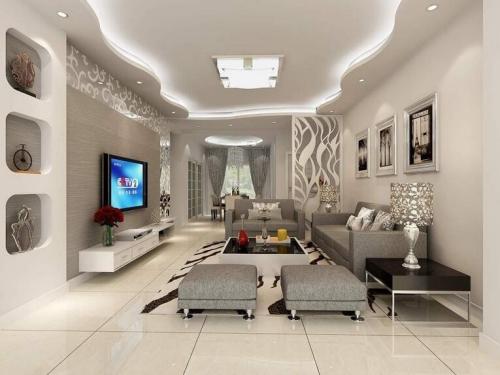 客廳吊集成吊頂效果圖-客廳鋁扣板吊頂廠家總結