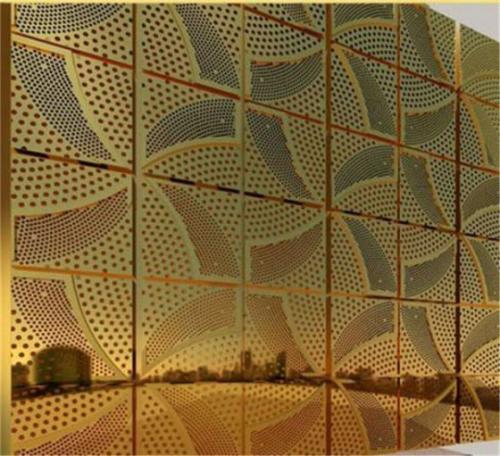 沖孔鋁單板工藝-沖孔鋁天花用在哪