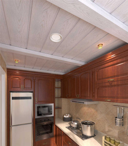 白鋁扣板吊頂效果圖-跟著廚房鋁扣板吊頂廠家看了再決定