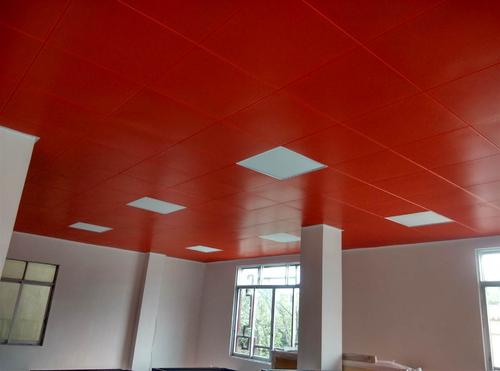 加油站鋁扣板吊頂價格-加油站專用防風鋁扣板價格-加油站網架吊頂鋁扣板