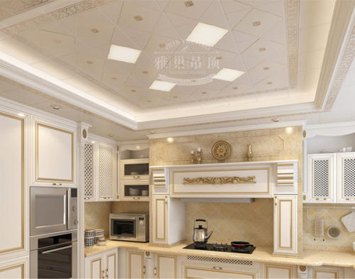 臥室鋁扣板吊頂圖片-臥室吊頂怎么裝呢