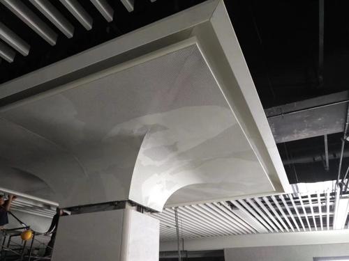 淮北鋁扣板-客廳鋁扣板吊頂安裝