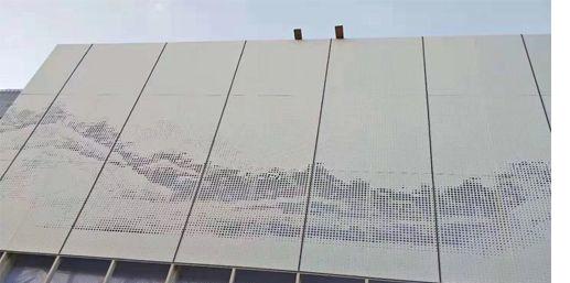 沖孔鋁單板圖案-鋁單板廠家的規格種類