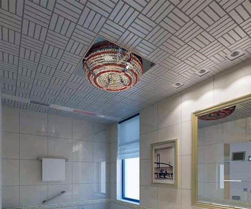 衛生間吊頂鋁扣板安裝-裝飾衛生間鋁扣板-衛生間鋁扣板吊頂能安滑軌嗎