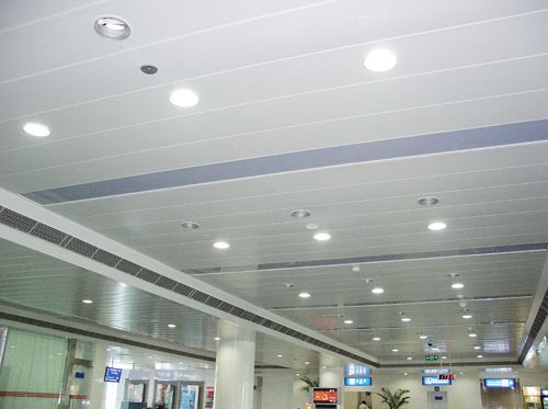 鋁合金條形鋁扣板吊頂-鋁合金條和鋁扣板-鋁合金條形板和鋁扣板