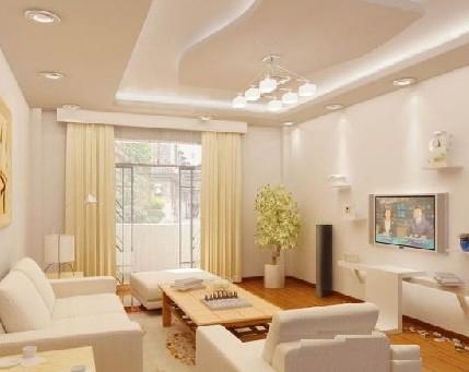 鋁扣板客廳二級吊頂圖片-客廳吊頂效果圖有哪些