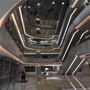 鋁單板能用于電梯-先從幕墻鋁單板效果圖入手