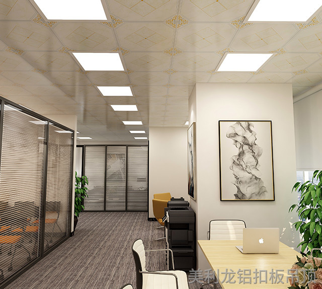 彩涂走廊通道鋁扣板 彩涂走廊通道鋁扣板