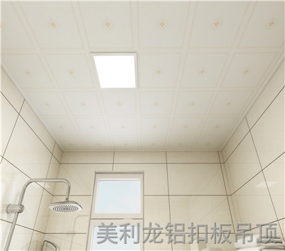 滾涂衛生間鋁扣板效果圖