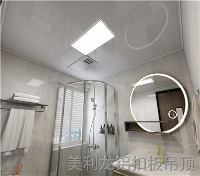 滾涂衛生間鋁扣板效果圖