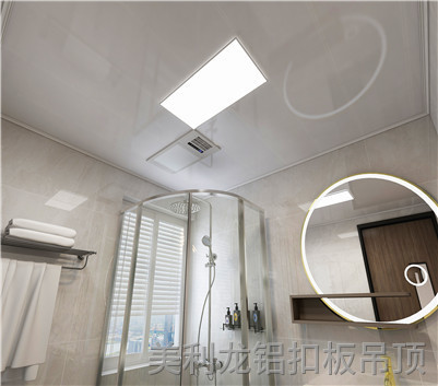 滾涂衛生間鋁扣板效果圖