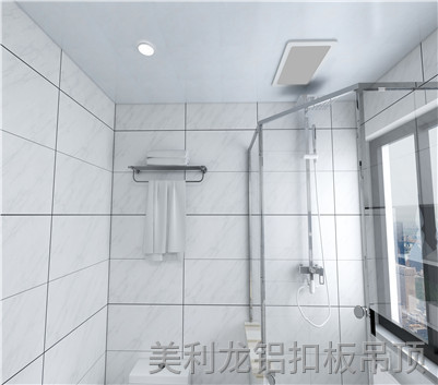 滾涂衛生間鋁扣板效果圖