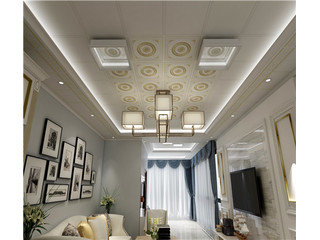客廳集成吊頂的四大特點及效果圖！