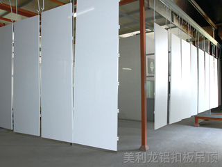 鋁扣板吊頂-噴涂生產線