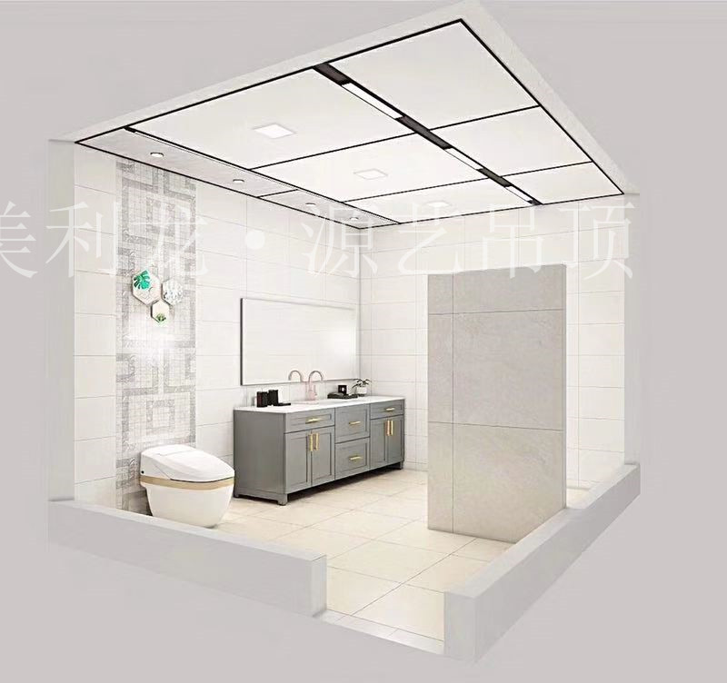 衛生間鋁蜂窩板吊頂效果