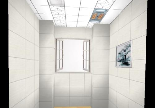 小廚房集成吊頂效果圖-室內鋁扣板廠家分享鋁扣板吊頂效果圖